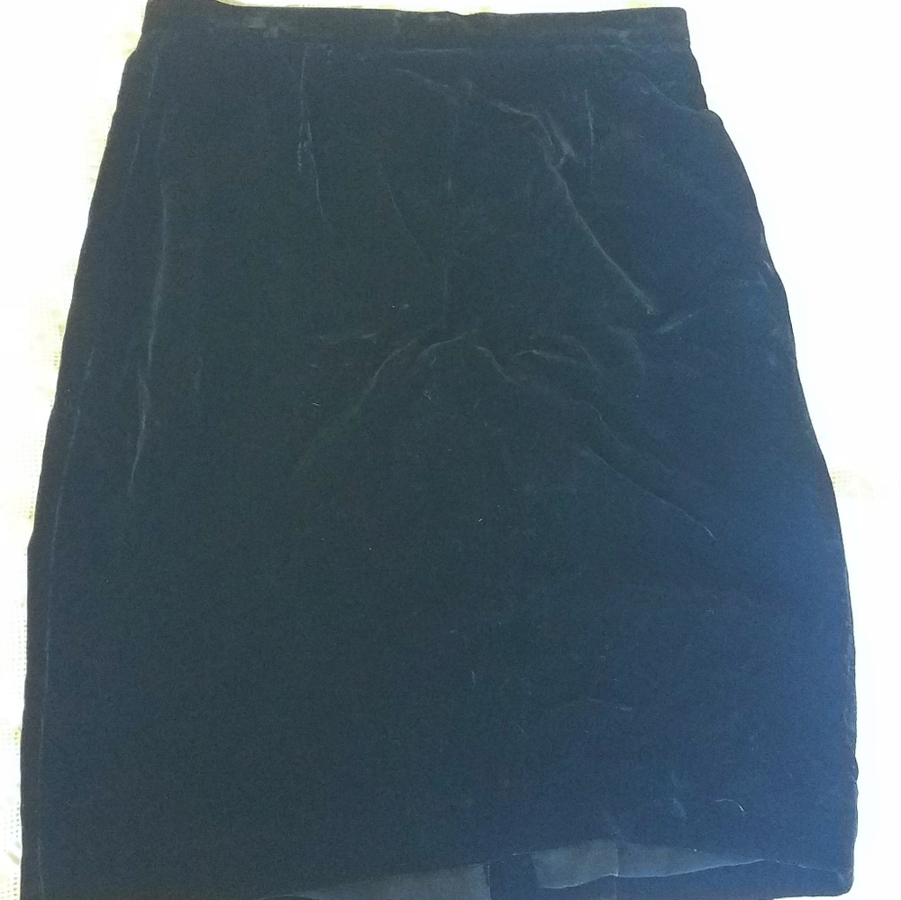 Vintage 90s velvet skirt